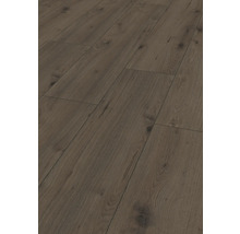 Nahaufnahme eines Laminatbodens mit Holzstruktur