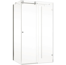 Duschkabine mit Schiebetür aus Glas