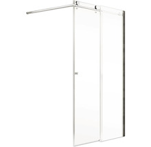 Duschtür mit Schiebetürfunktion