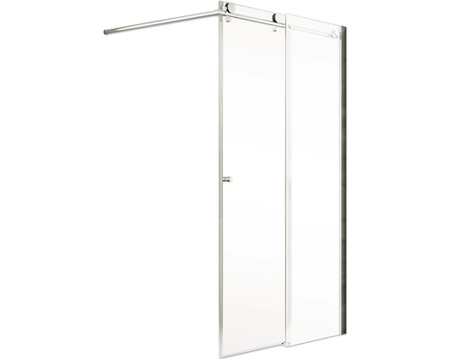 Duschkabine mit Schiebetür aus Glas