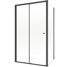 Schiebetür Duschabtrennung mit Rahmen