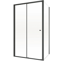 Duschabtrennung mit Rahmen und einer Tür