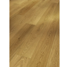 Verlegter Holzboden aus Eiche