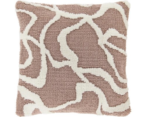 Dekokissen Unique Living Nanou altrosa 45x45 cm
