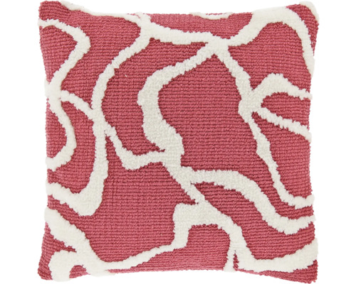 Dekokissen Unique Living Nanou pink 45x45 cm