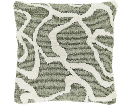 Dekokissen Unique Living Nanou grün 45x45 cm