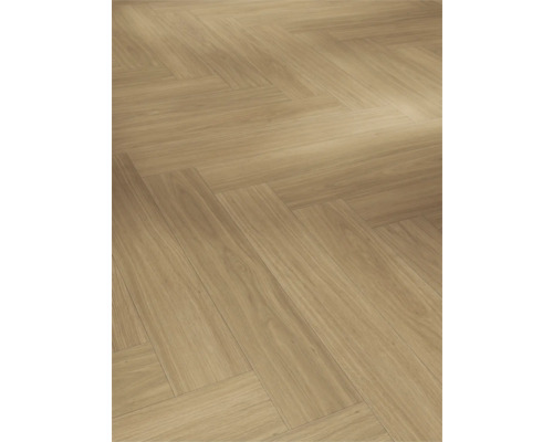 Bodenbelag im Fischgrätmuster