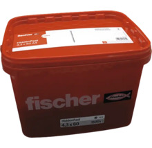 Fischer HiddenFast Schrauben 4,3x60 Millimeter A4 in Aufbewahrungsbox