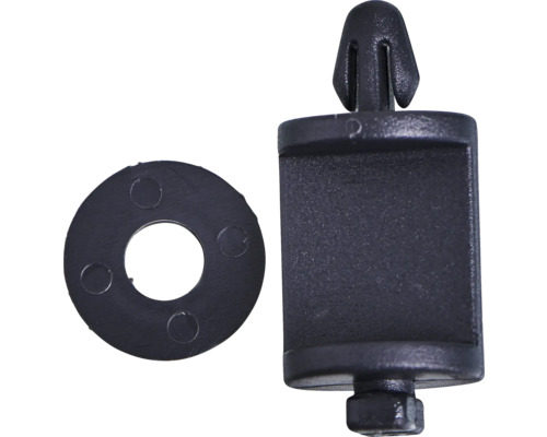 Kunststoffniet mit Unterlegscheibe