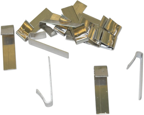 Metallklammern zur Befestigung von Kabeln