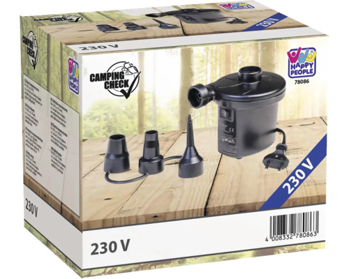 Verpackung der elektrischen Luftpumpe mit 230 Volt