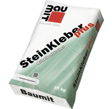 Sack mit SteinKleber Mittelbettkleber Plus von Baumit, 25 Kilogramm