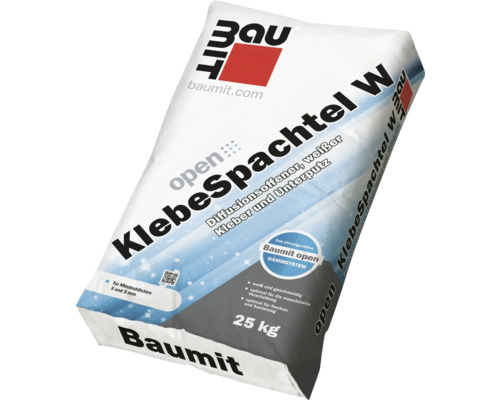 Sack mit Klebespachtel W von Baumit, 25 Kilogramm