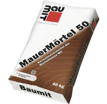 Sack Mauermörtel 50 von Baumit, 40 Kilogramm