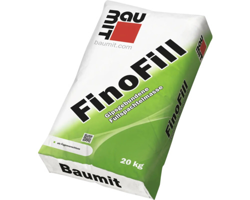 Baumit FinoFill 20 kg Sack Baustellenspachtelmasse FinoFill, 20 Kilogramm von Baumit
