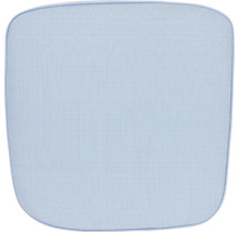 Sitzkissen Unique Living Bliss hellblau 47x46 cm