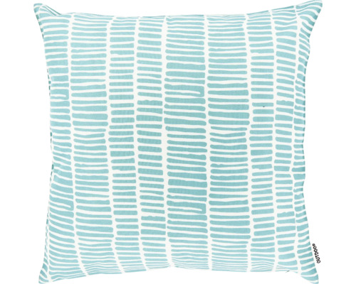 Outdoor Kissen Unique Living Bliss Abstrakt blau 45x45 cm