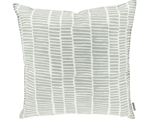 Outdoor Kissen Unique Living Bliss Abstrakt teegrün 45x45 cm