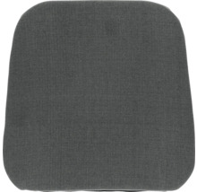 Sitzkissen Unique Living Elba dunkelgrau 46x43 cm