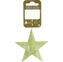 Dekorationsartikel in Sternform aus Holz