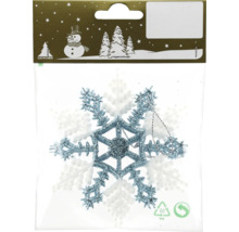 Dekorativer Schneeflocken Anhänger in Verpackung