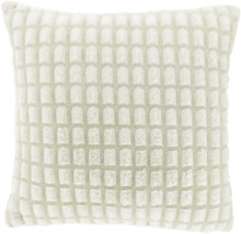 Quadratisches Zierkissen mit quadratischem Muster