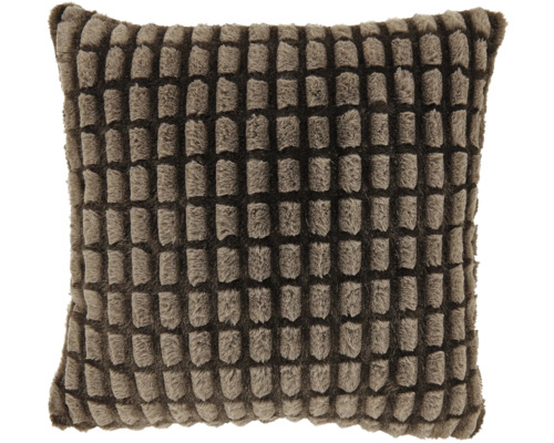 Dekokissen Unique Living Defne braun 45x45 cm
