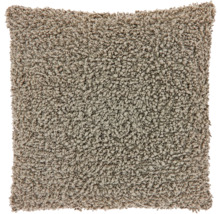 Quadratisches Zierkissen mit Faserstruktur