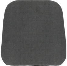 Sitzkissen Unique Living Elba dunkelgrau 46x43 cm