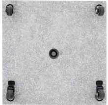 Quadratische Gerätebasis mit Rollen für einfachen Transport