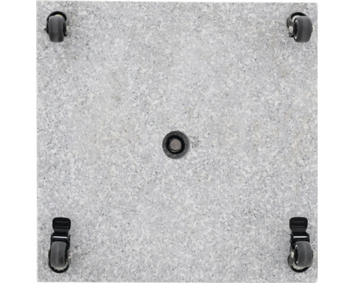 Quadratische Gerätebasis mit Rollen für einfachen Transport