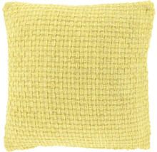 Quadratisches Zierkissen aus Stoff