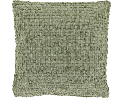 Dekokissen Unique Living Karli grün 45x45 cm