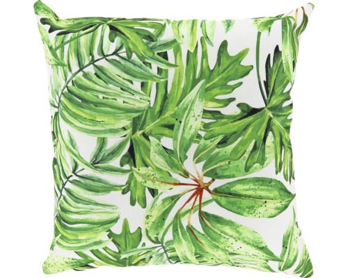 Outdoor Kissen Unique Living Sharon Blätter grün 45x45 cm