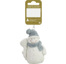 Schneemann Figur als Weihnachtsbaumschmuck