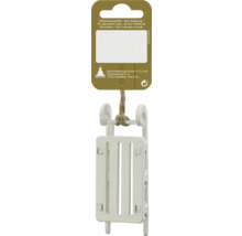 Dekorative Holzschlitten-Figur zum Aufhängen