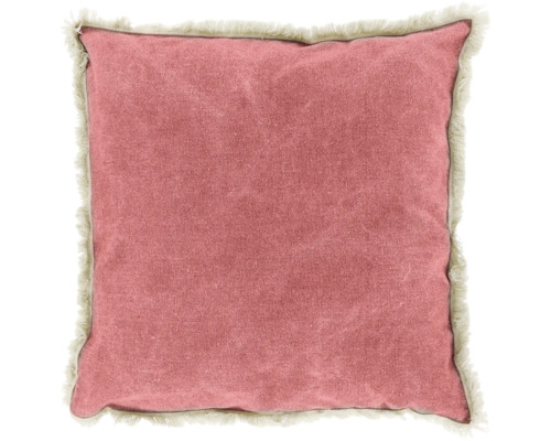 Dekokissen Unique Living Laurie pink 45x45 cm