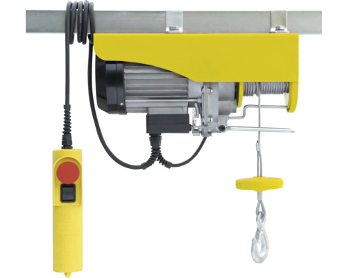 Elektrische Seilwinde mit Kabelsteuerung für den sicheren Transport von Lasten