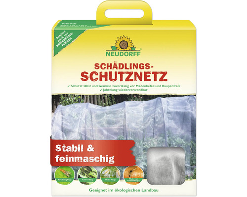 Schädlingsschutz Neudorff Schädlingsschutznetz ca. 2,30 x 4,25 m, Maschengröße ca. 0,8 x 0,8 mm