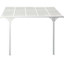 Freistehendes Carport mit Polycarbonatdach