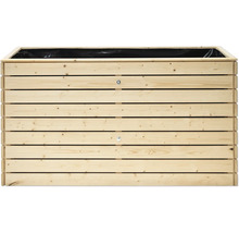 Pflanzkasten aus Holz mit Folieneinsatz