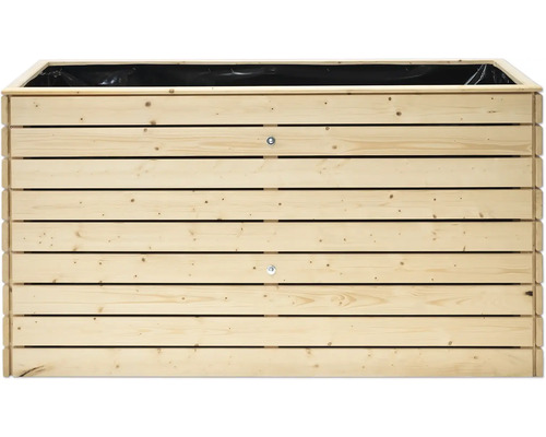 Pflanzkasten aus Holz mit Folieneinsatz