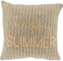 "Kissen mit der Aufschrift ""Happy Summer""."