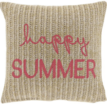 Kissen mit dem Aufdruck Happy Summer