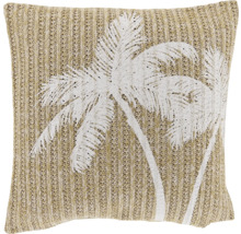 Dekokissen mit Palmenmuster