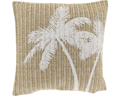 Dekokissen Unique Living Don Palme beige 45x45 cm