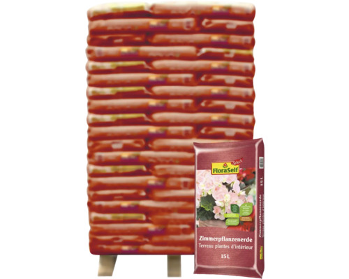 Zimmerpflanzenerde FloraSelf Select 60x15 L (= 0,9 m³) Palette inkl. Lieferung Zimmerpflanzenerde FloraSelf Select 60x15 L (= 0,9 m³) Palette inkl. Lieferung