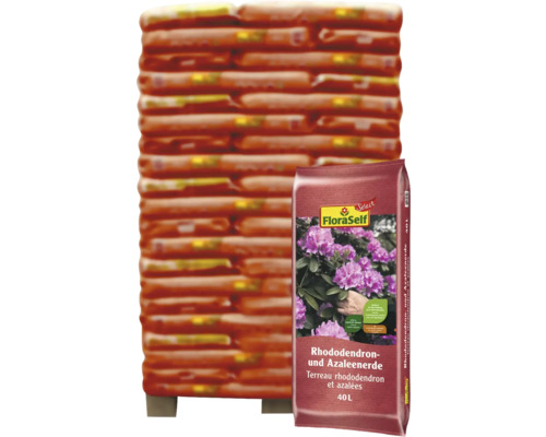Rhododendronerde & Moorbeeterde FloraSelf Select, auch für Heidelbeere & Cranberry 60x40 L (= 2,4 m³) Palette inkl. Lieferung