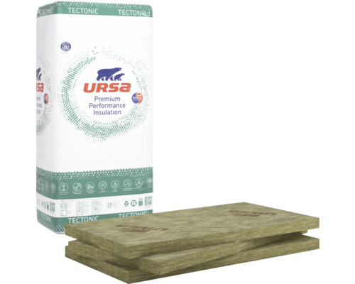 Steinwolle Dämmplatten und Verpackung von Ursa
