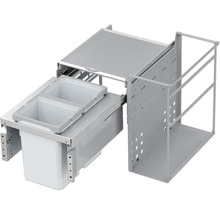 Küchenschrankauszug mit Abfallbehältern und Ablage